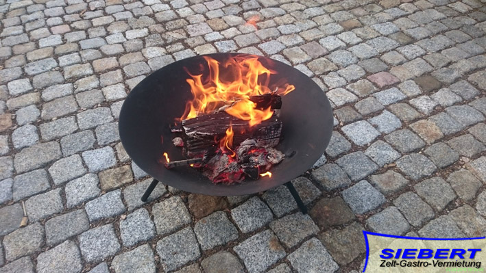 Heizer Verleih - Feuerschale  56cm ohne Holz mieten